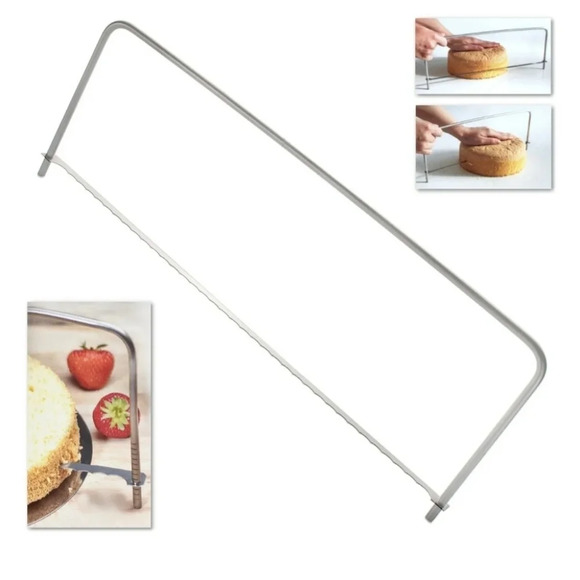 Lares Cake Cutter / Cake Base Divider for Even Cutting of Cakes and Cakes 40 cm - Picture 1 of 5